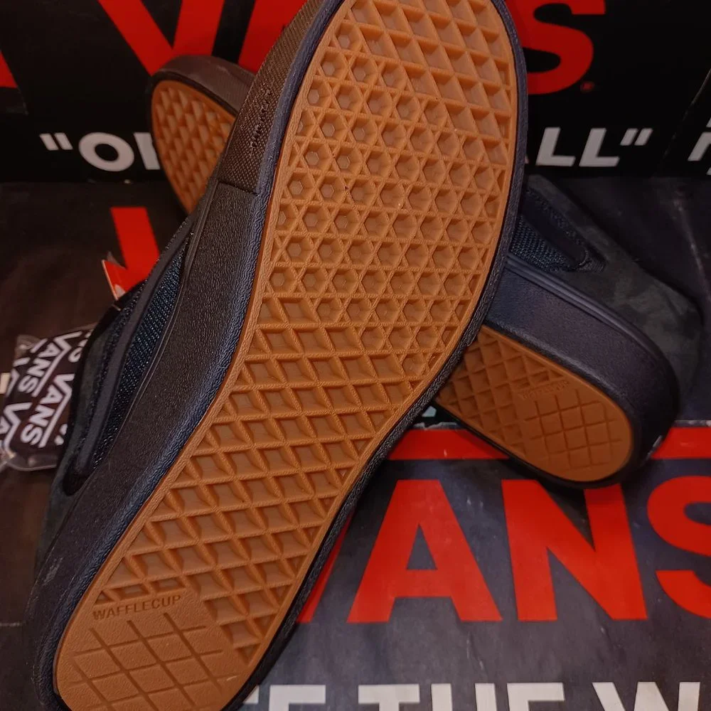 Vans Black/Black Rowley Rapidweld Popcush Men's 6.5 VN0A4DKSBKA